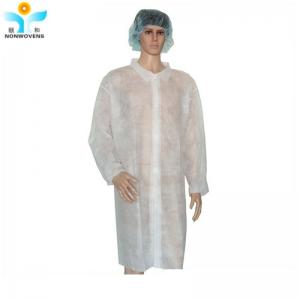 Buy cheap Blue Disposable Protective Wear Gown 100% Polypropylene For Industrial product