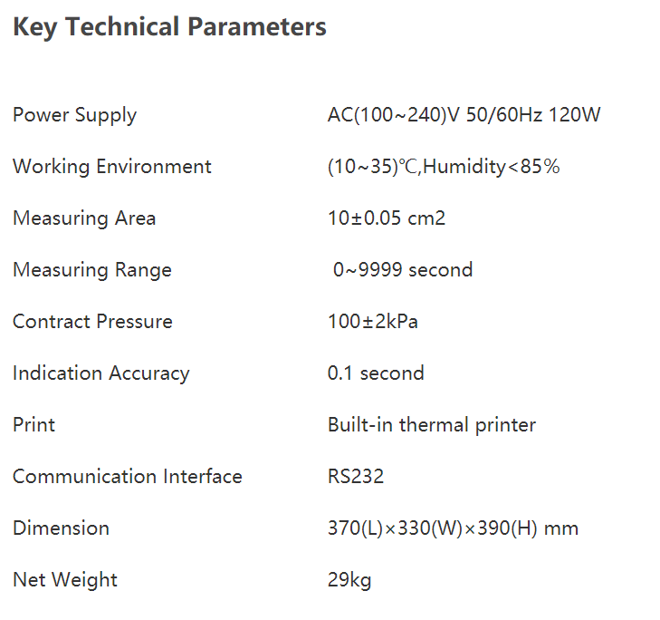 ISO 5627 Paper Smoothness Tester For Packaging Industry