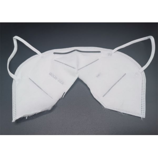 White KN95 Face Mask N95 Particulate Respirator Mask Custom Logo CE FCC