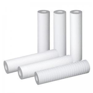 Buy cheap 10 Inch 1 Micron PP Cotton Water Filter Cartridge for Home Water Treatment System product