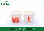 Food Grade Healthy White Paper Soup Bowl , Disposable Noodles Container