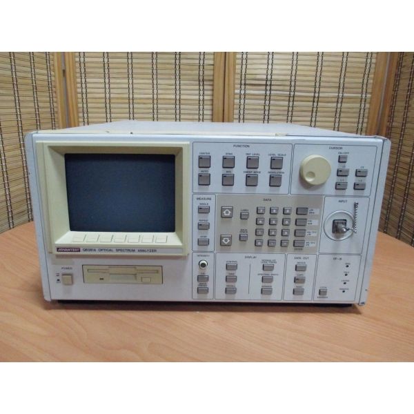 600nm-1750nm ADVANTEST Spectrum Analyzer , Q8381 Optical Spectrum Analyser