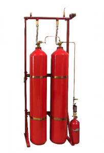 China 70Ltr CO2 Fire Suppression System Without Pollution For Archive on sale