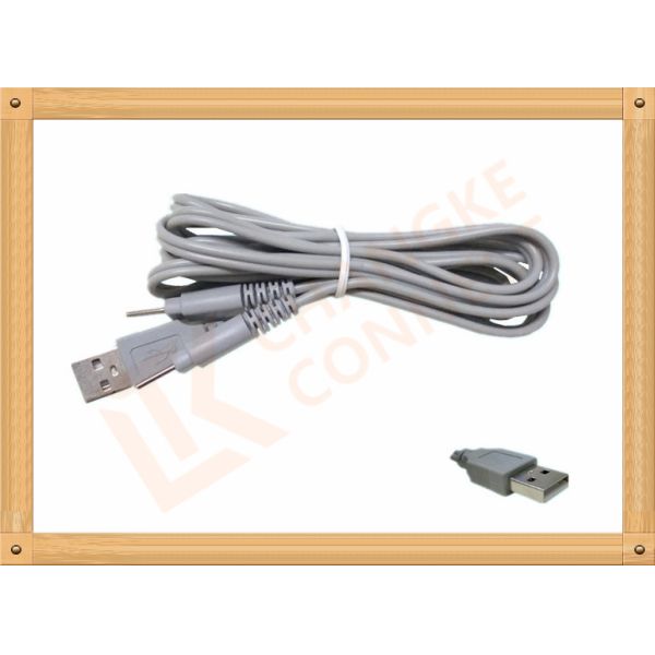 USB To 2.0 2 Pin Y Type Medial Tens Unit Leads PVC Insulation