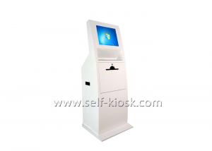 China Automated Patient Education Touch Screen Information Kiosk With A4 A5 Printer on sale