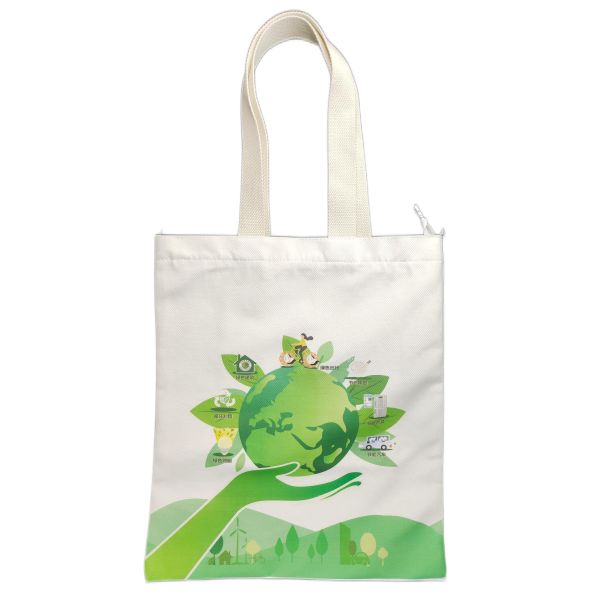 100% Cotton Flannel Portable Non Woven Fabric Bags For Shopper ODM