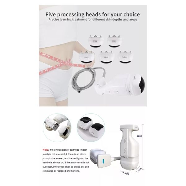 5Mhz Rf Frequency Slimming Machine with Three Handles and Weight Loss Feature
