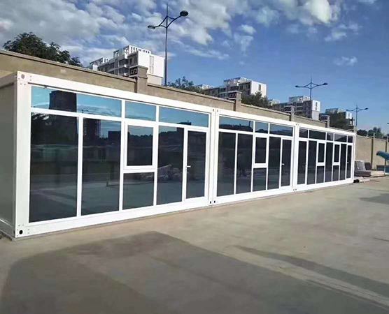 Office 40HQ Prefabricated Detachable Container House