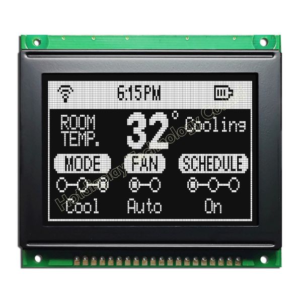 KS0108 Graphical LCD Display 128x64 , White Backlight LCD Graphic Module HTM12864D
