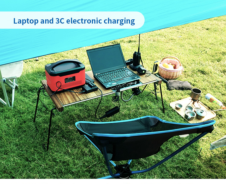 MSDS 18650 Lithium Battery Portable Power Station 600W