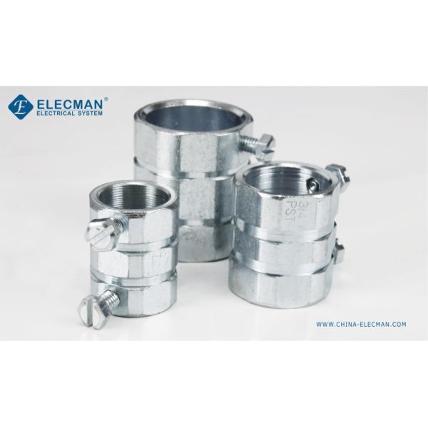 IMC Conduit Threadless Rigid Coupling Rigid Steel Conduit Fittings Set Screw Type