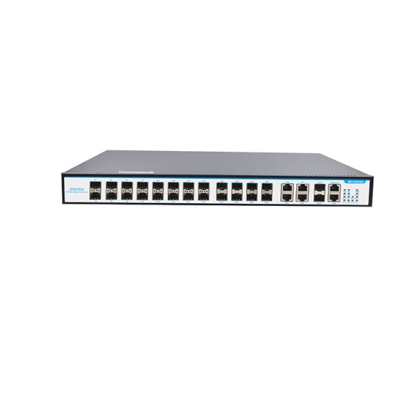 16 PON Ports GPON EPON FTTH Solution GPON OLT With 10G Uplink 1U 19 Inch
