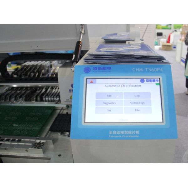 4 Heads 60pcs Feeder CHMT560P4 Yamaha Pneumatic Feeders Charmhigh SMT Pick And Place Machine