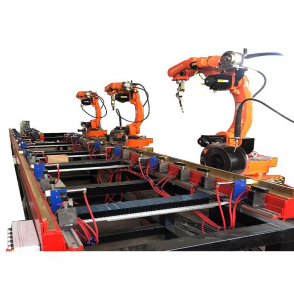 High Rigidity Robotic Arm Welder Automatic 12kgs Wrist Loading