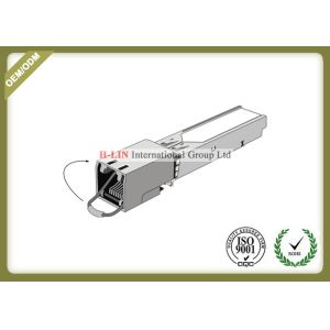 Small Form Pluggable Sfp Transceiver Module With Spring Latch 10base-T 100base