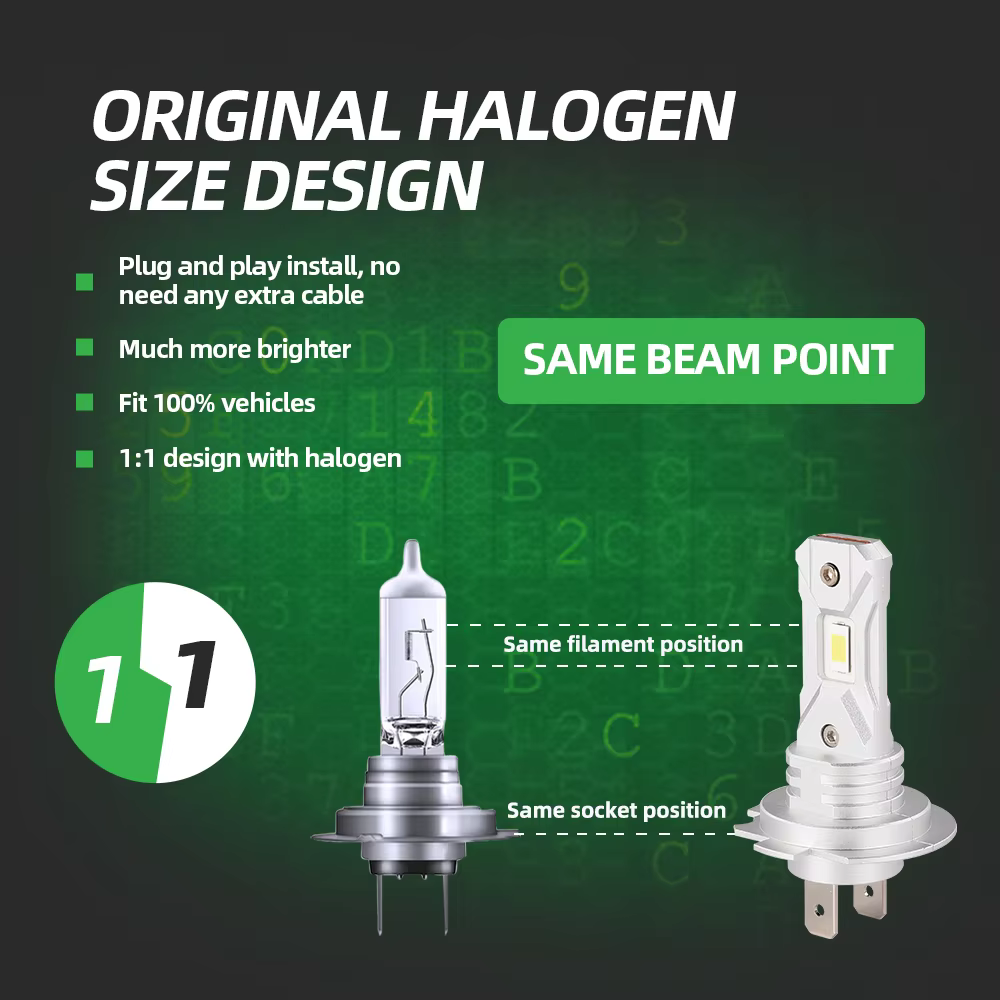HOT SELLING LED HEADGHIT H4 Super Bright Car Led HeadLight Bulb 40watt 4000lm 9005 9006 H7 Led Canbus