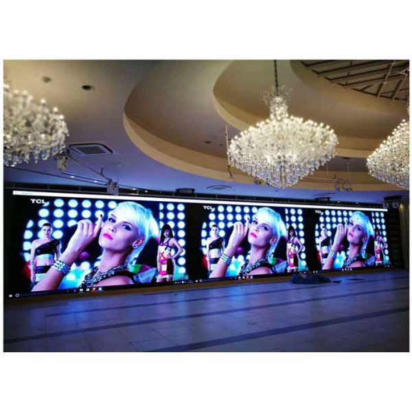 Energy Saving Indoor Fixed LED Display P5 Full Color For Enterprise Project