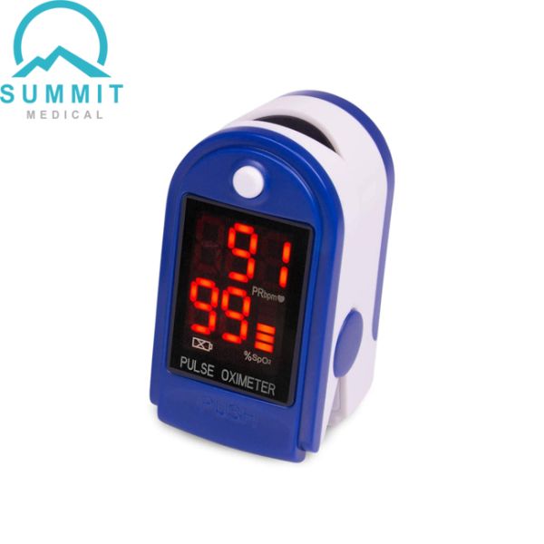 ISO13485 Fingertip Blood Oxygen Sensor SpO2 For Sports Aviation