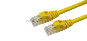 China 3Ft  / 6 Inch Flat Ethernet Cable Cat6 Patch Cable Wiring With Iso 9001 Certification on sale