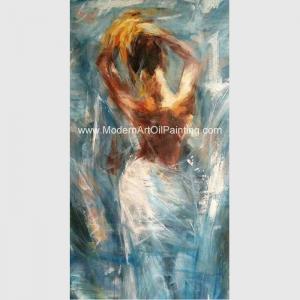 China Handmade Nude Lady Oil Painting Abstract Human Figure Paintings For Living Room on sale