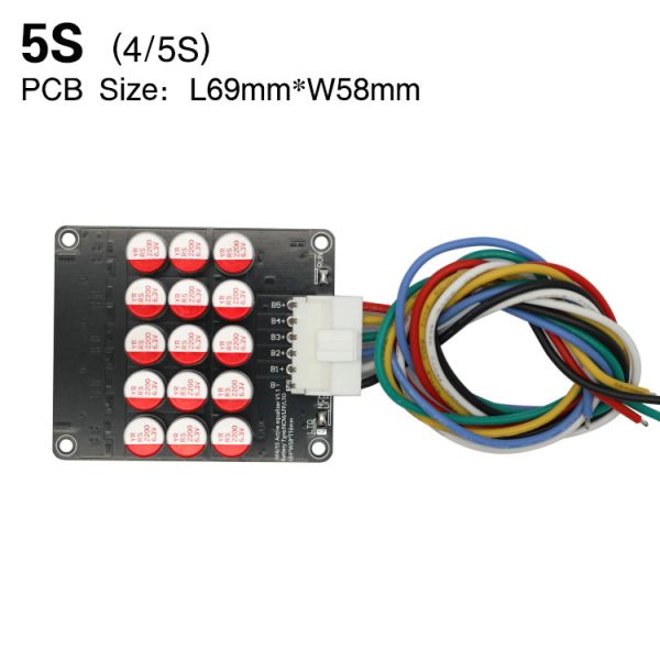 5A Active Balancer BMS 3S 4S 5S 6S 7S 8S 10S 12S Lifepo4 LTO Lithium Battery Equalizer