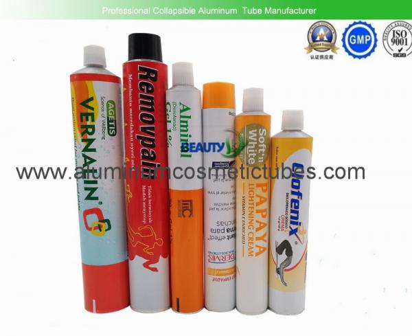 Quality Hot Stamping Squeeze Tube Packaging , Pharmaceutical Aluminum Tubes Non Spill for sale