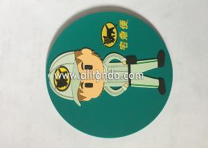 Buy cheap Own Logo Silicon Cup Mat, Table Drink Bottle Pad, Rubber Cartoon Drink Cup Coaster, Any image design possible coaster product