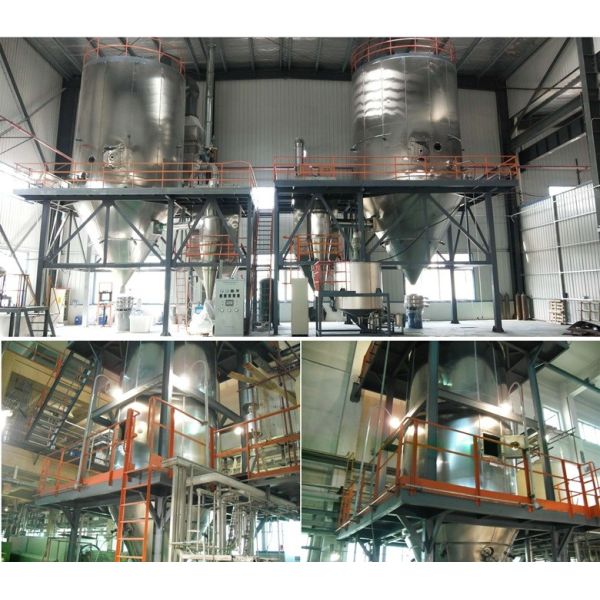 Vacuum Pressure Spray Dryer Algae Granulation For Fresh Milk Co Current Spray Dryer