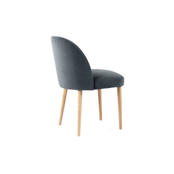 Strong 630mm 840mm Velvet Upholstered Chairs For Cafe