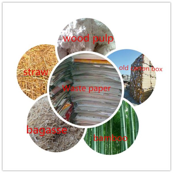 Newspaper A4 Paper Making Machine Box Packing 1575mm