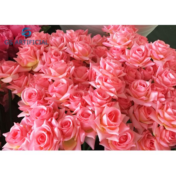 Colorful Lighted Artificial Trees , 65 Centimeter Rose Flower Light Branches