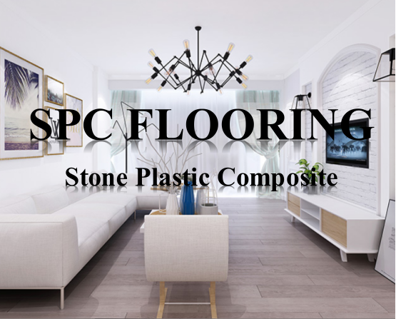 SPC Flooring Commercial Simple Color Waterproof Rigid Core Click Engineered
