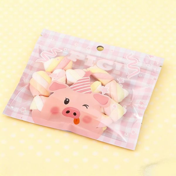 Unique Zip Lock Packaging Bag for Candle Use Gravure Printing 0.14mm Thick CPP Plastic Secure Low MOQ
