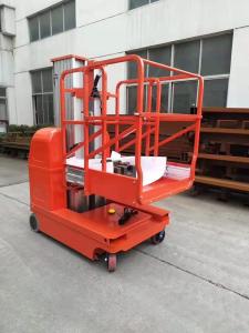 Buy cheap Self Propelled Aerial Work Platform Full Electric Hydraulic Indoor 8m Mobile product