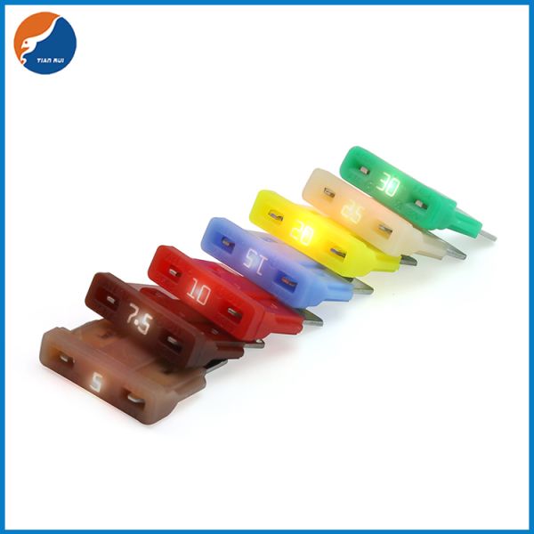 ATO ATC ATY ATS ATU Automotive Micro Fuses Blade Fuse With Led Indicator