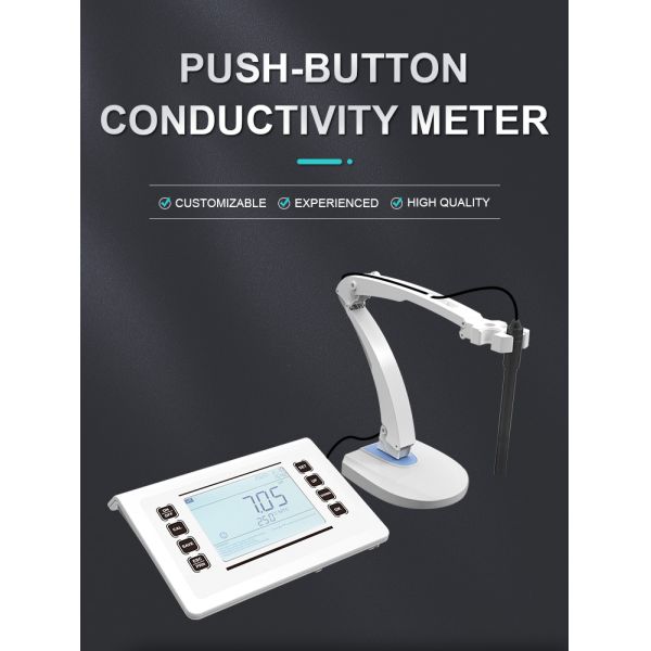 Customized Support Portable Digital Benchtop Touch Screen pH Meter for Laboratory
