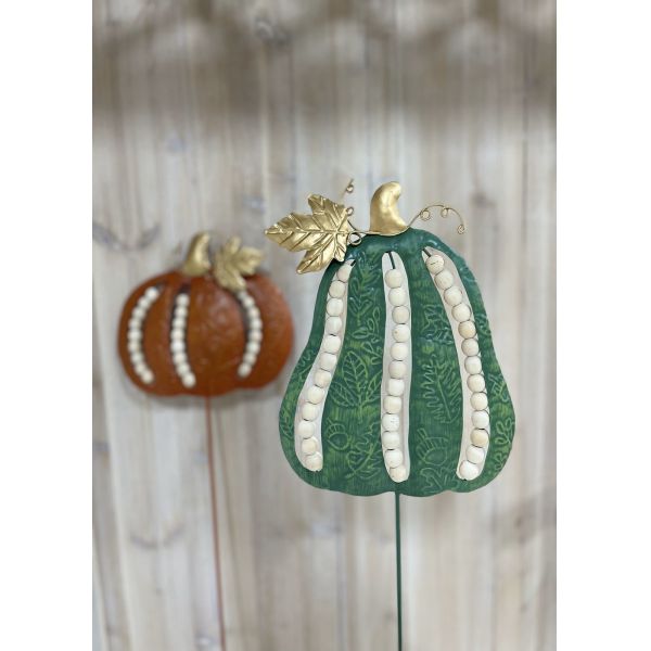 Pumpkins Outdoor Metal Thanksgiving Yard Decorations Recycled