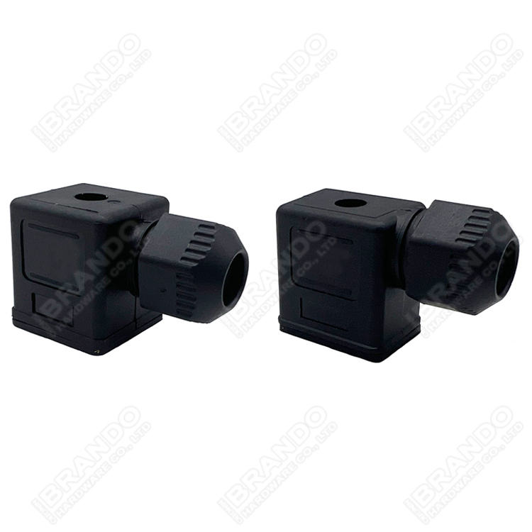 DIN43650A Solenoid Valve Coil Connector Transparent DIN 43650 Form A