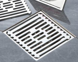 Buy cheap 4 Inch Square Wet Room Shower Drain For Bathroom Swimming Pool product