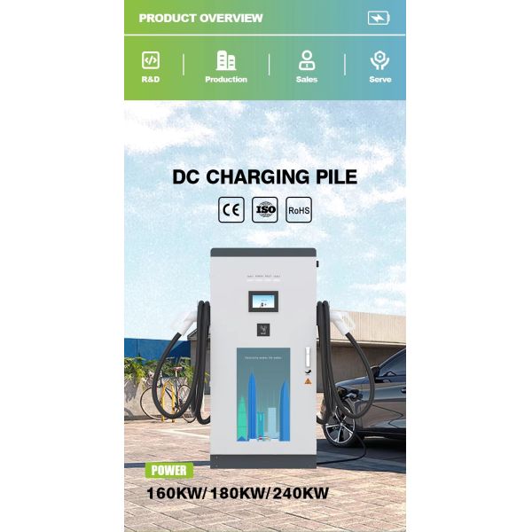 Custom Ocpp China Manufacturer Electric Car Charging Station DC Charging Pile 120kW Level 3 Highway