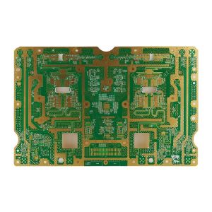 China 12 Layer Rogers PCB  Security Device with HASL Green Soldermask on sale