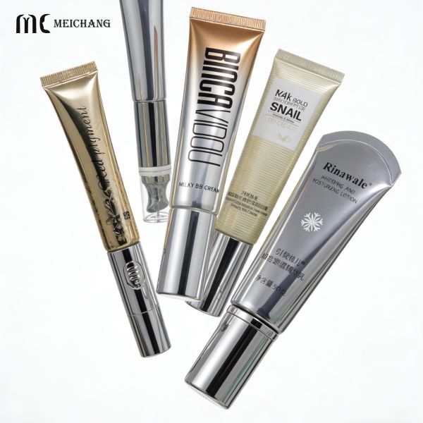 Eco-Friendly Customizable Precision Eye Cream Tube with Pump for Accurate Dosing and Freshness