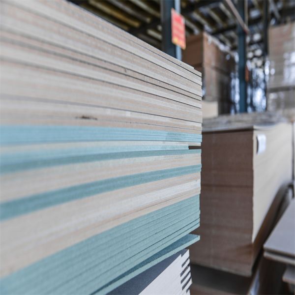 E1 E2 Plywood Sheet White Marble High Gloss Laminated UV Mdf Board