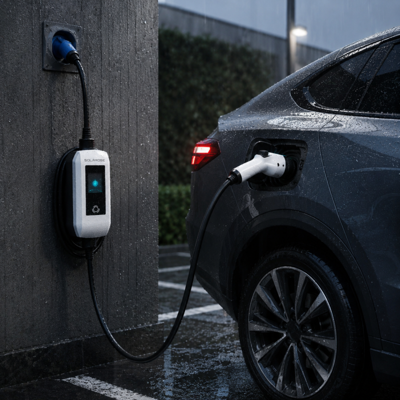 7KW Type 2 AC EV Charging Station for Commercial & Residential Deployment
