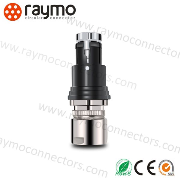 10-Pin Male Solder IP68 Waterproof Circular Connector Brass Housing
