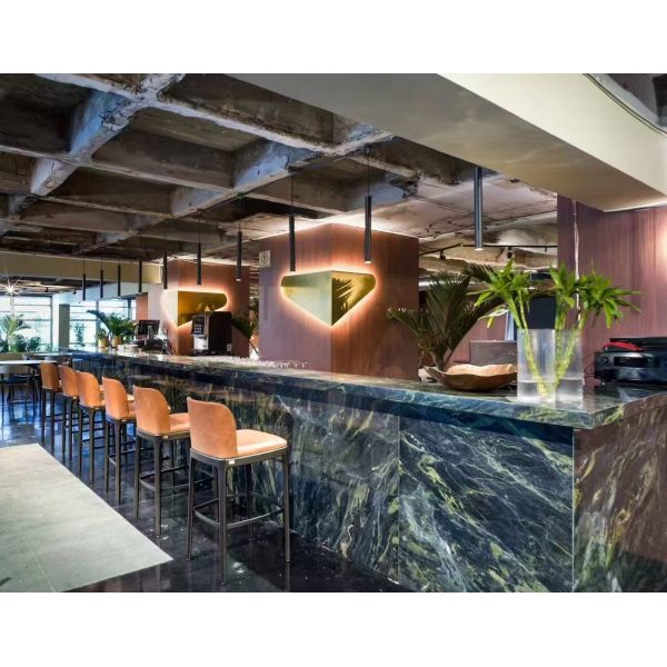 Brazil Monet Garden Green Marble Natural Luxury Stone for Feature Walls and Luxury Flooring Applications