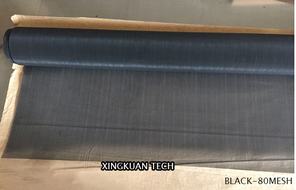 TA1 TA2 Titanium Woven Wire Mesh Screen Black White Color For Corrosion Environment