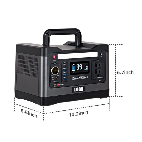 USB2.0 Solar Energy System Portable Solar Generator Pure Sine Wave For Outdoor Van Camping
