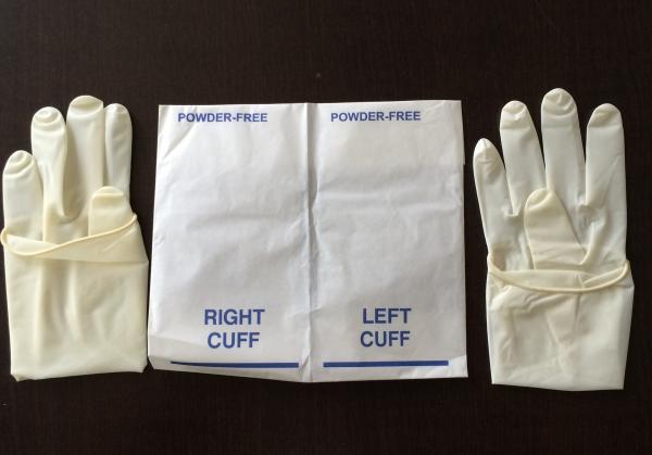 Quality Powder Free Disposable Surgical Gloves Sterile Latex High Tensile Strength for sale