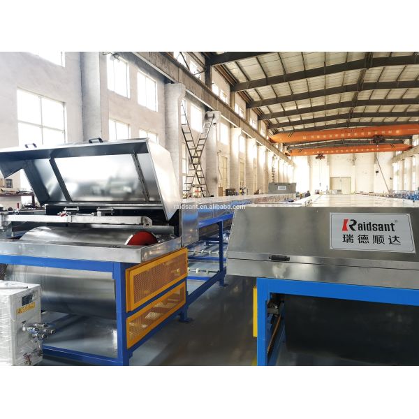 PE polymer wax granulator cooled by steel belt and cooling water